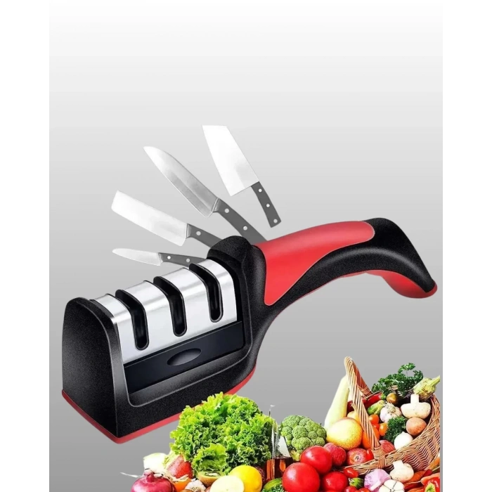 Nevamel® Çok Fonksiyonlu Mutfak Makas Seti – 3 Makas Bileyici ve Soyacak Dahil