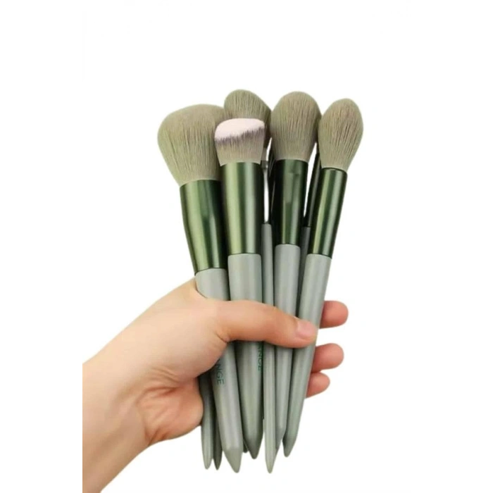 Nevamel Dayanıklı Makyaj Fırçası Seti 13 Parça Yumuşak Kıllı Fırçalar Allık Fondöten Far Fırçası