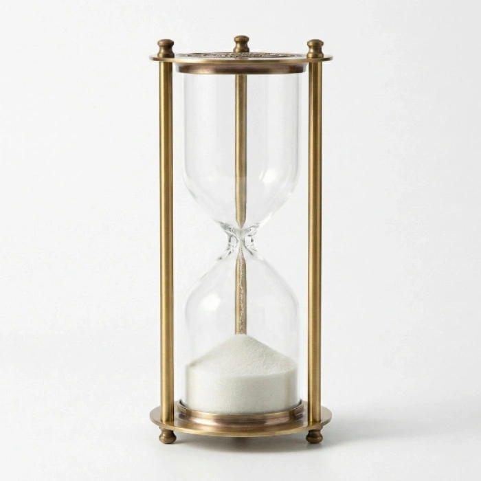 Nevamel Dekoratif Cam Kum Saati 7x18 cm