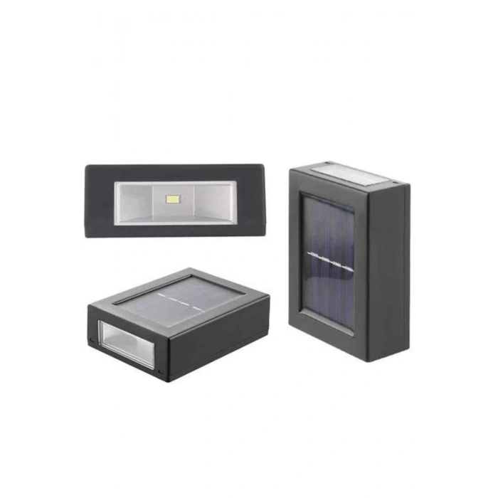 Nevamel Dekoratif Duvar Lambası Solar Güneş Enerjili Bahçe Aydınlatması