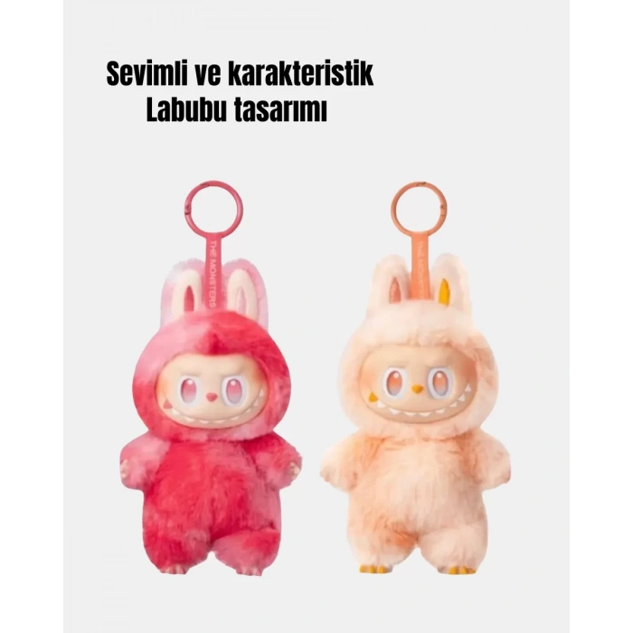 Nevamel® Dekoratif Labubu Peluş Figür Oyuncak Yeni Seri Çanta Aksesuarı