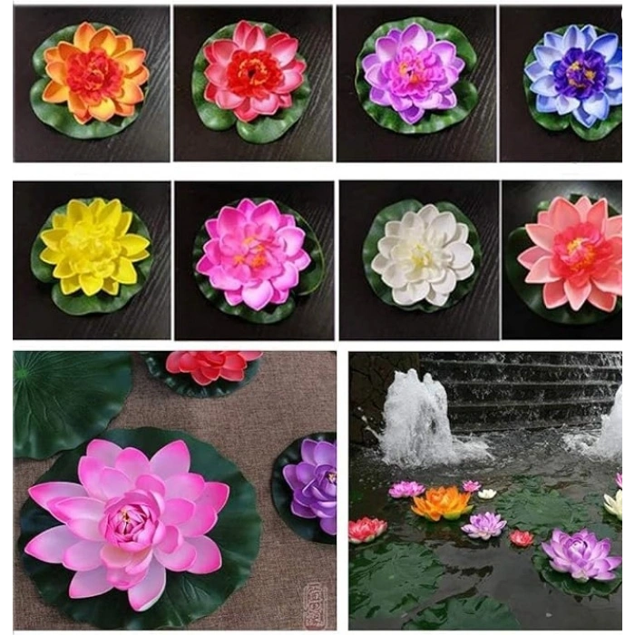 Nevamel Dekoratif Yapay Lotus Çiçeği