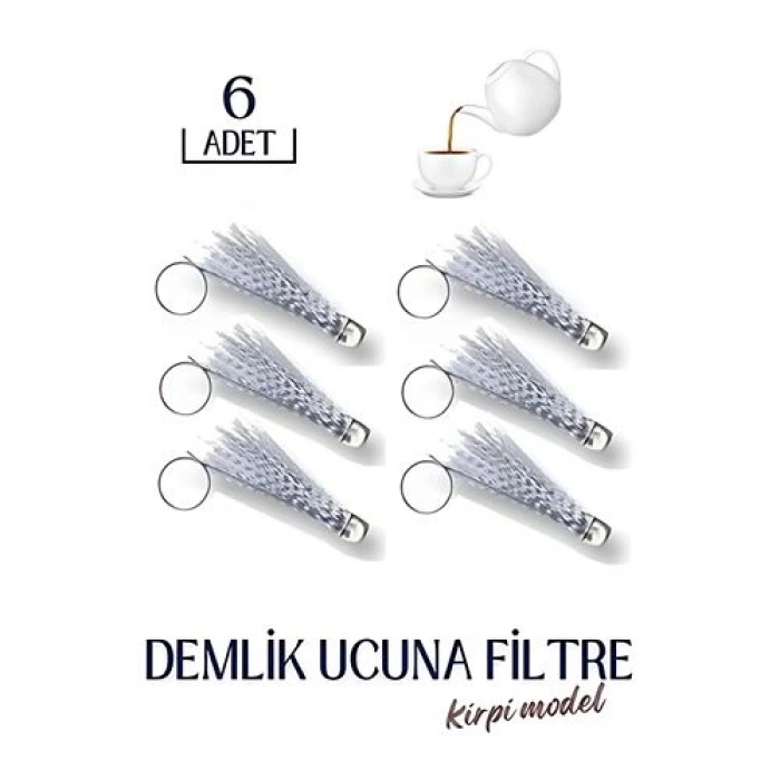 Nevamel® Demlik Ucuna Pratik Filtre 6 Adet 718918