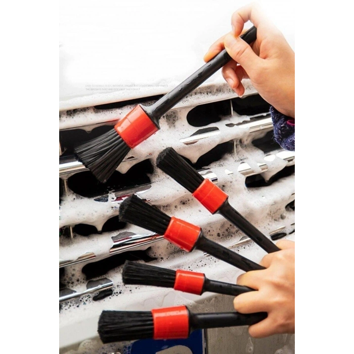 Nevamel Detail Dash Brush Oto Temizlik Fırça Seti