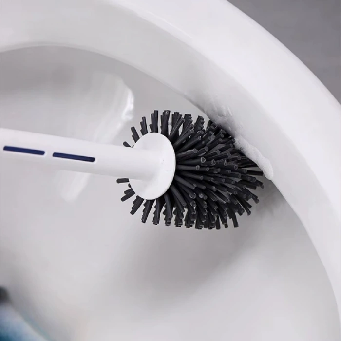 Nevamel Deterjan Hazneli Silikon Tuvalet Fırçası