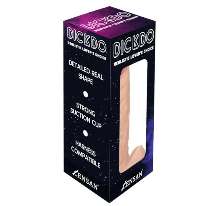 Nevamel® Dickdo Gerçekçi Testisli Dildo Penis 19Cm Model1