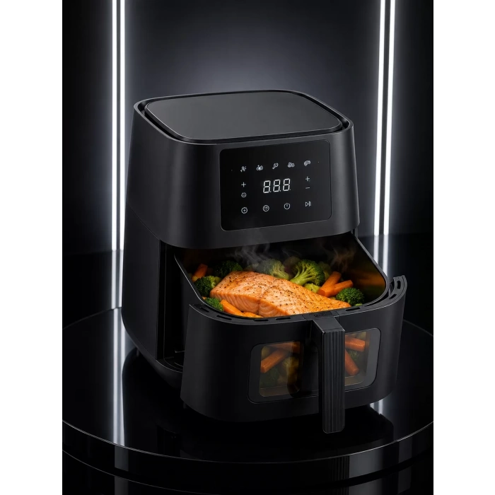 Nevamel® Dijital Dokunmatik Air Fryer Yağsız Sıcak Hava Fritözü