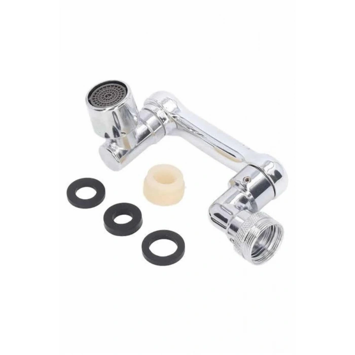 Nevamel Döndürülebilir Musluk Mutfak Banyo Musluk Ucu Başlığı 4 Filtreli