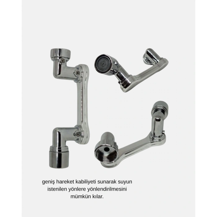 Nevamel Dönebilir Musluk Başlığı – Lavabo Temizliği ve El-Yüz Yıkamada Maksimum Rahatlık