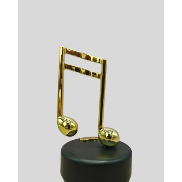 Nevamel® Dönen Nota Figürlü Müzik Box Işıltılı Dekoratif Tasarım