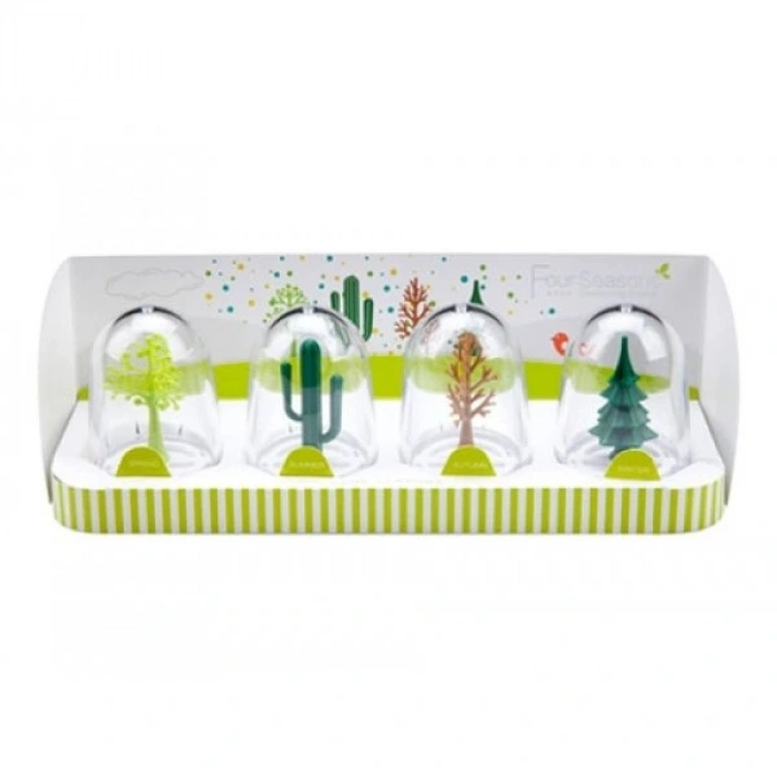 Nevamel Dört Mevsim Baharatlık - Four Seasons Spice Shakers