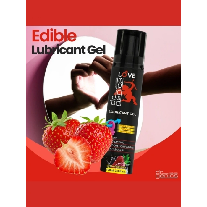 Nevamel® Dr Genics Lubrican Gel (Kayganlaştırıcı Jel) Çilek 100Mg