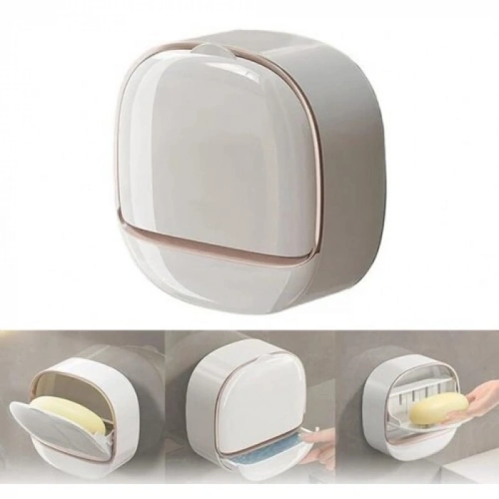 Nevamel Drenaj Hazneli Kapaklı Katı Sabunluk