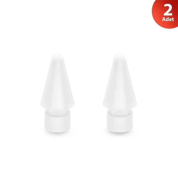 Nevamel Dux Ducis Apple Pencil İçin Yedek Uç 2 Adet-(5775)