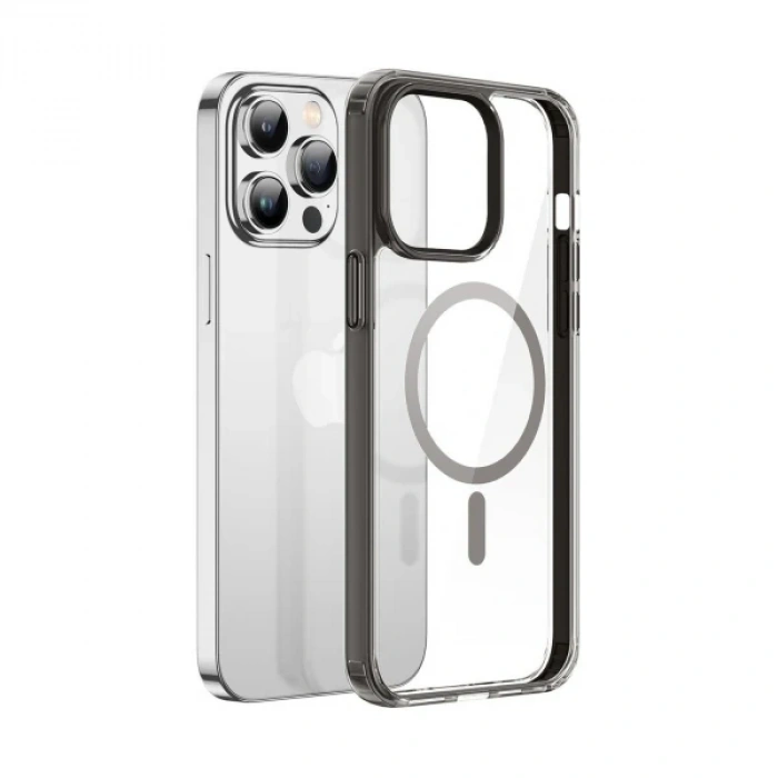 Nevamel Dux Ducis Clin Mag Series iPhone 14 Pro 6.1 Magsafe Uyumlu Manyetik Silikon Kılıf-(5775)