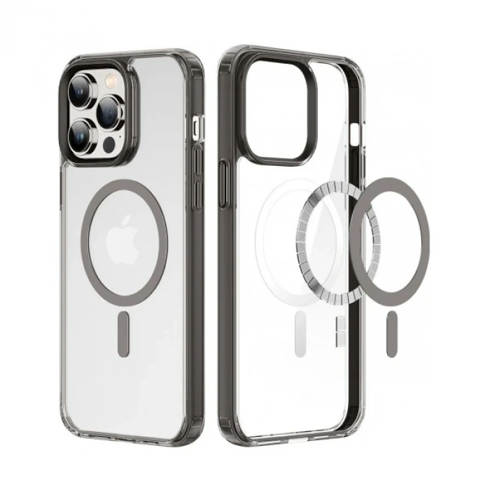 Nevamel Dux Ducis Clin Mag Series iPhone 14 Pro 6.1 Magsafe Uyumlu Manyetik Silikon Kılıf-(5775)