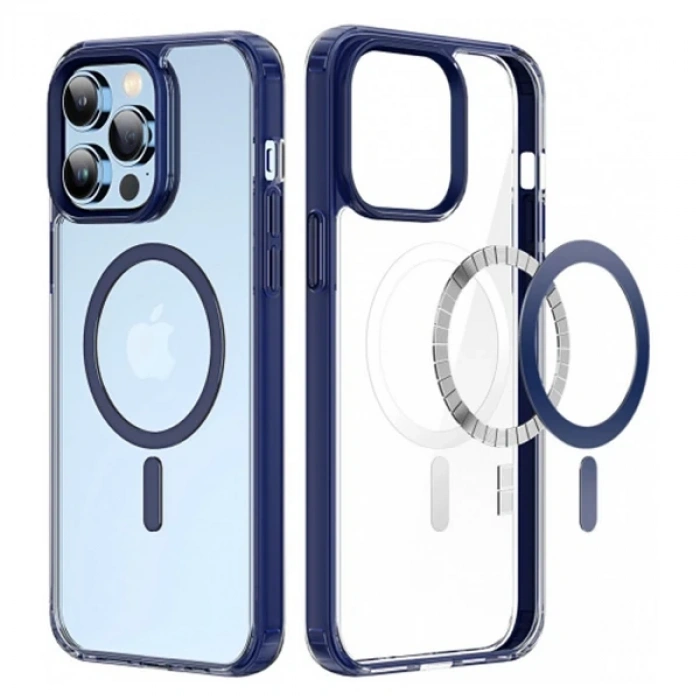 Nevamel Dux Ducis Clin Mag Series iPhone 14 Pro Max 6.7 Magsafe Uyumlu Manyetik Silikon Kılıf-(5775)