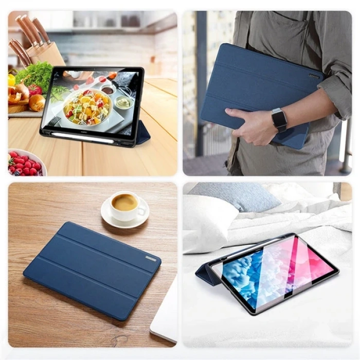 Nevamel DUX DUCİS Huawei MatePad Pro 10.8 Kılıf Kalem Yerli Soft Tpu Mıknatıslı Domo Kılıf  MediaPad M6-(5775)