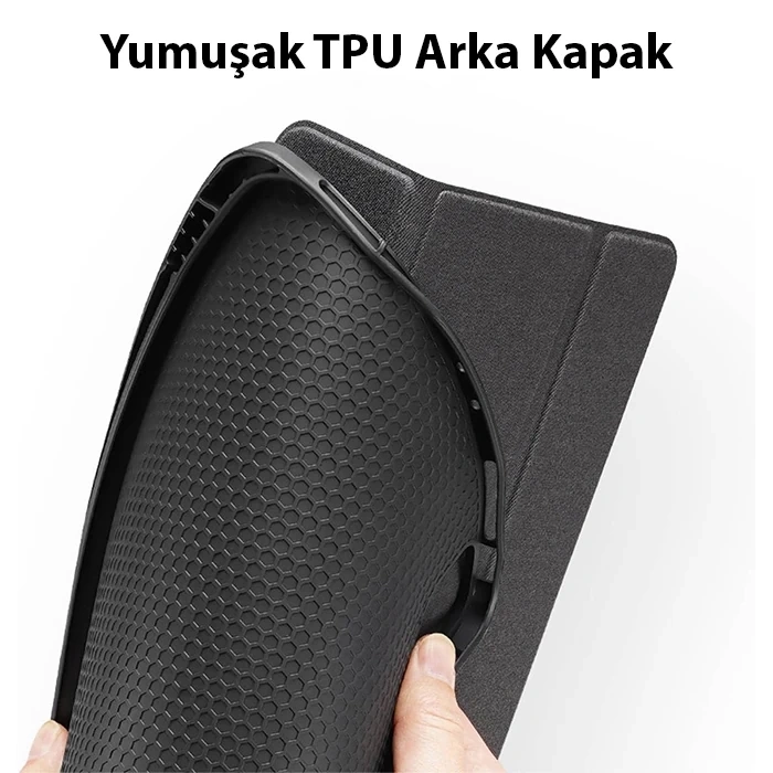 Nevamel Dux Ducis iPad 10.9 2022 Kılıf Domo Series Kalem Bölmeli Mıknatıslı Standlı Kapaklı Kılıf-(5775)