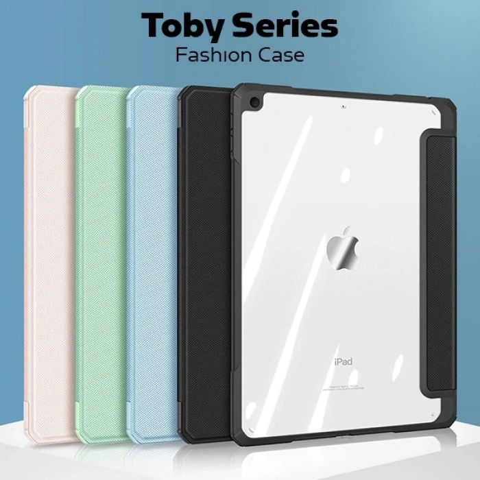 Nevamel Dux Ducis iPad 7-8 -9 10.2 (201920202021) Kılıf Kalem Bölmeli Toby Series-(5775)