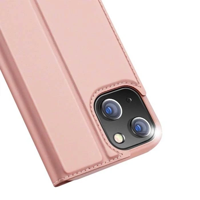 Nevamel Dux Ducis iPhone 14-13 6.1inç Kılıf Kapaklı Flip Cover Kılıf SkinPro Series-(5775)