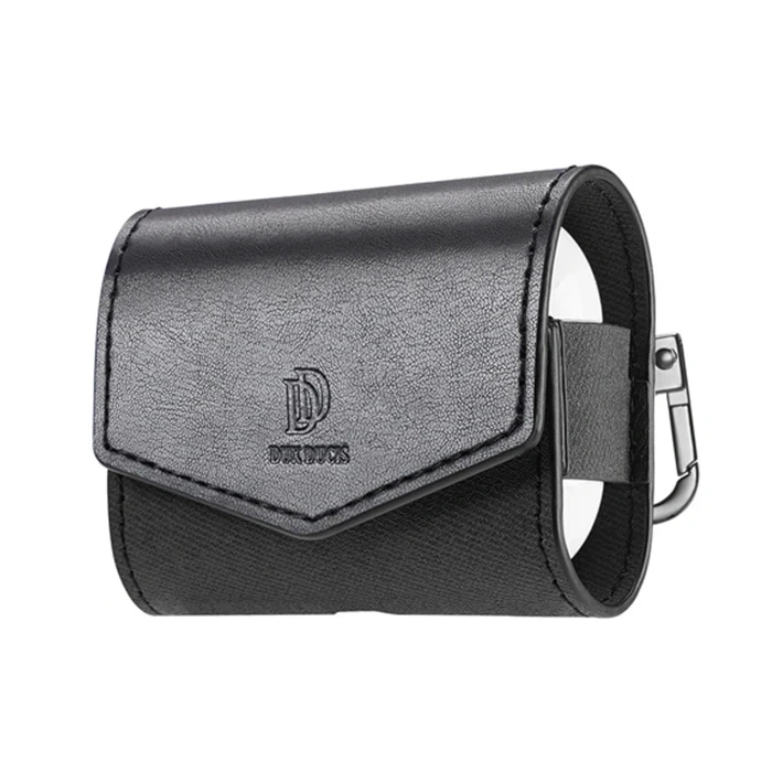 Nevamel Dux Ducis Mix Series Apple Airpods 3 için Premium Mıknatıslı Deri Kılıf-(5775)