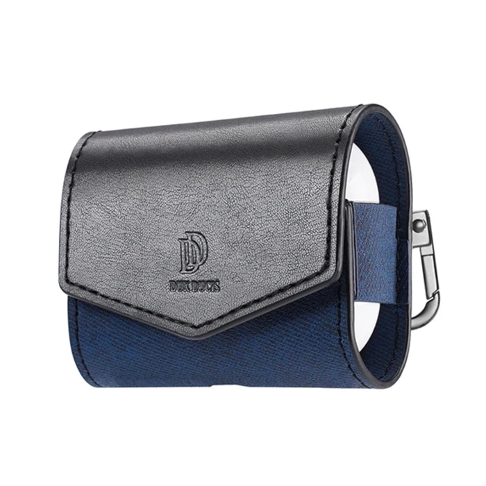 Nevamel Dux Ducis Mix Series Apple Airpods 3 için Premium Mıknatıslı Deri Kılıf-(5775)