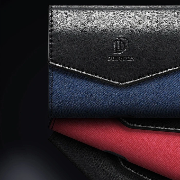 Nevamel Dux Ducis Mix Series Apple Airpods 3 için Premium Mıknatıslı Deri Kılıf-(5775)