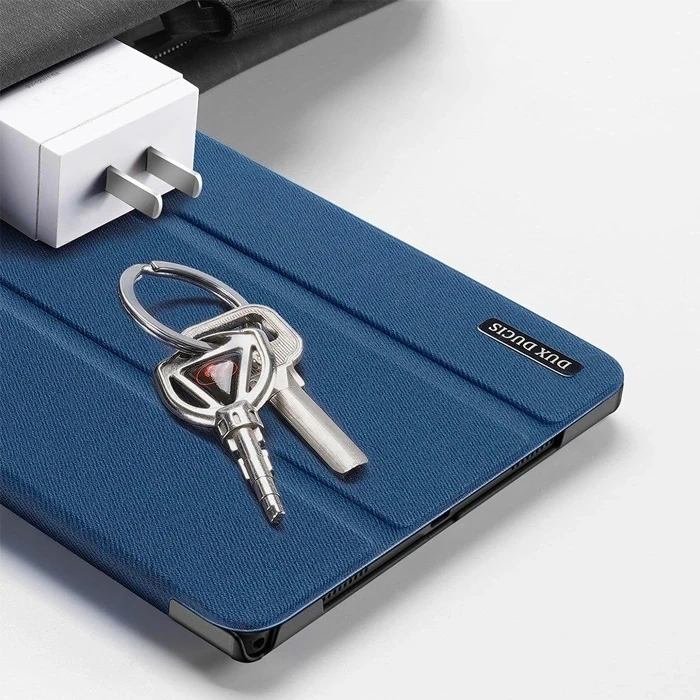 Nevamel Dux Ducis Samsung Galaxy Tab A8 2021 10.5 (X200/X205) Kılıf Kalem Bölmeli Standlı Domo Series-(5775)