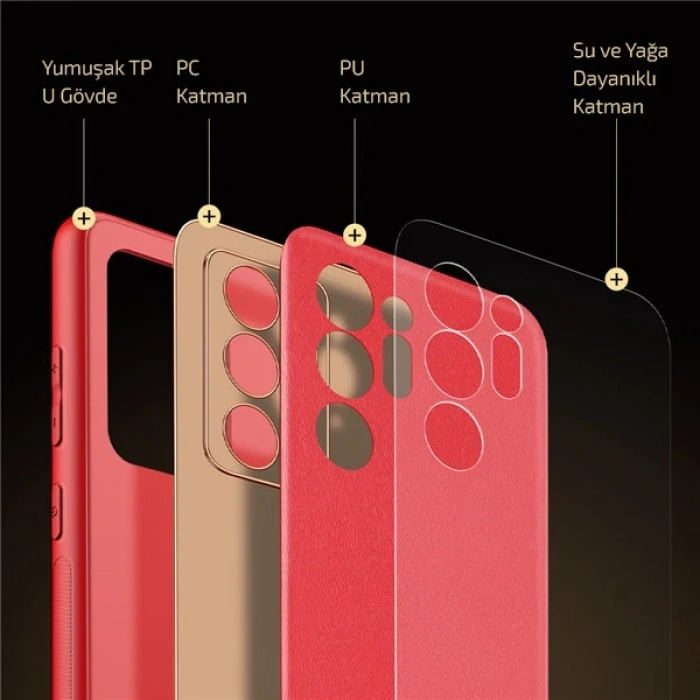 Nevamel Dux Ducis Sm Galaxy Note 20 Ultra Kılıf Yolo Series Premium Arka Koruma Kılıf-(5775)