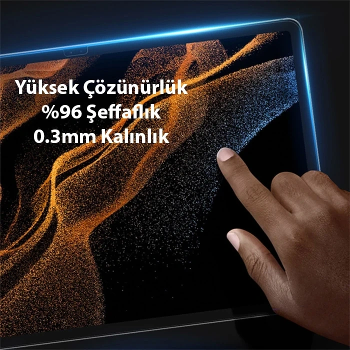 Nevamel Dux Ducis SM Galaxy S8 Ultra/S9 Ultra  Tempered Kırılmaz Cam Ekran Koruyucu-(5775)