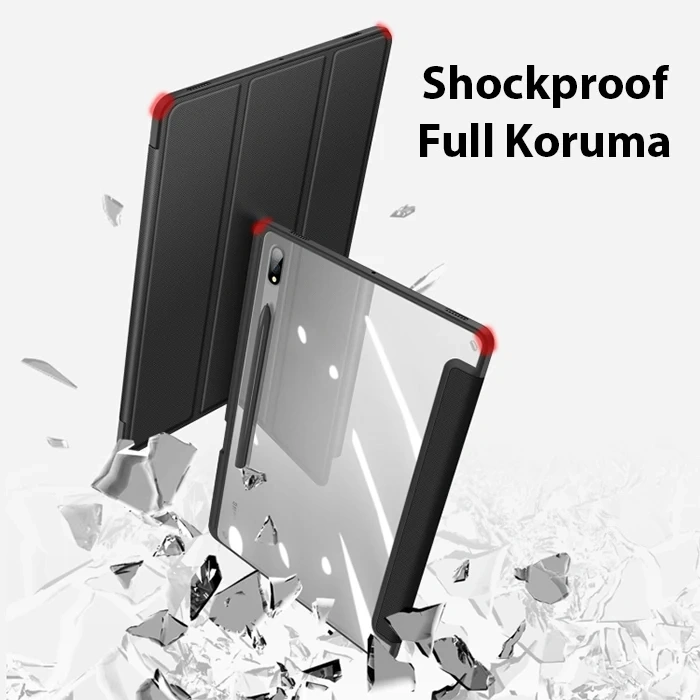 Nevamel Dux Ducis SM Galaxy Tab S8-S7 Kılıf Toby Series Manyetik Kapaklı Kılıf (X700/X706)-(T870/T875/T876B)-(5775)