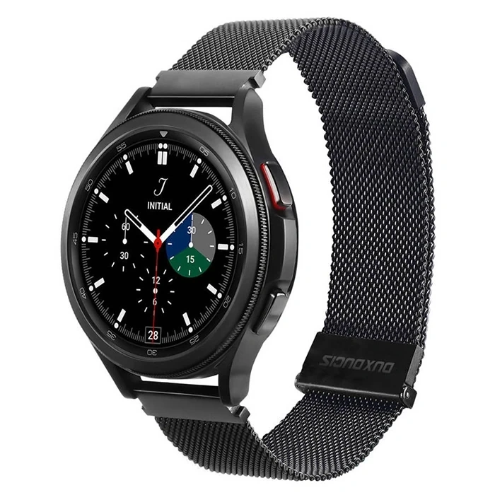 Nevamel Dux Ducis SM Galaxy Watch 22MM-Huawei GT3-GT3 Pro 46MM-Magic 2 46MM Milano Loop Kayış Kordon-(5775)