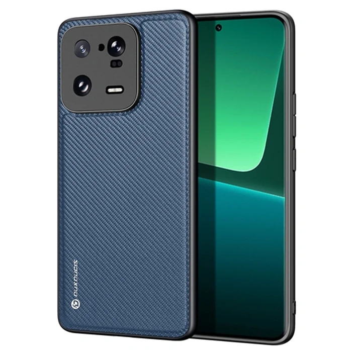 Nevamel Dux Ducis Xiaomi 13 Pro Fino Serisi Premium Dokuma Silikon Kılıf-(5775)