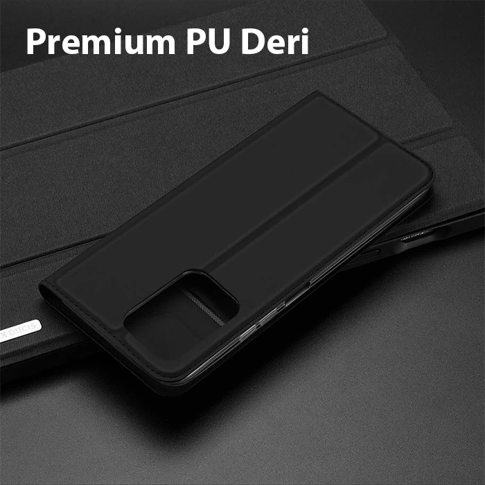 Nevamel Dux Ducis Xiaomi Poco X5 5G Kılıf Skin Pro Series Flip Cover Kapaklı Kılıf-(5775)