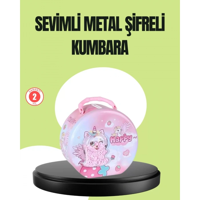 Nevamel® Eğitici Çocuk Para Kasası Kişisel Eşya ve Para Saklama