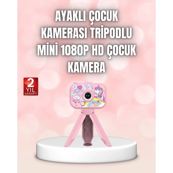 Nevamel® Eğitici ve Eğlenceli Çocuk Kamerası – Video Oyun Müzik Hepsi Bir Arada