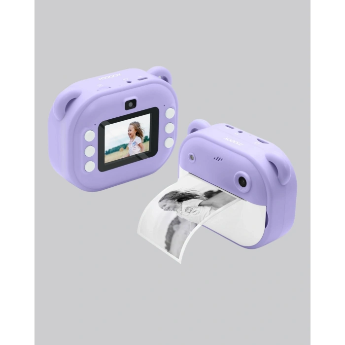 Nevamel® Eğlenceli Şipşak Çocuk Kamerası – Oyun Müzik ve 18 Efektli Anında Baskı