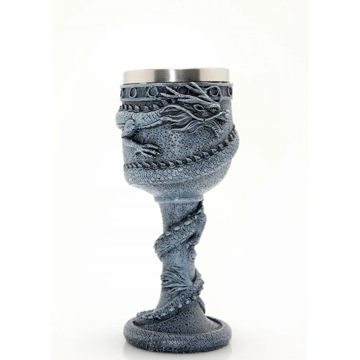 Nevamel Ejderha Tasarımlı Paslanmaz Çelik Kadeh Bardak Model 1