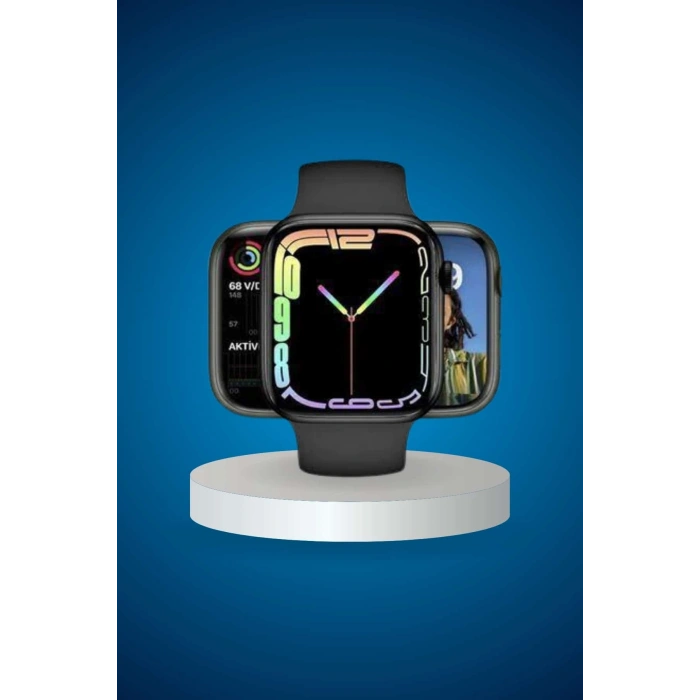 Nevamel Ekranlı Yeni Nesil Pro Kulaklık ve Akıllı Saat Kampanyası Kulak İçi Mikrofonlu