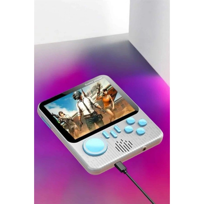 Nevamel El Atarisi 3.5 inç Ekran Çift Konsol 666 Adet Retro Oyun Gamepad