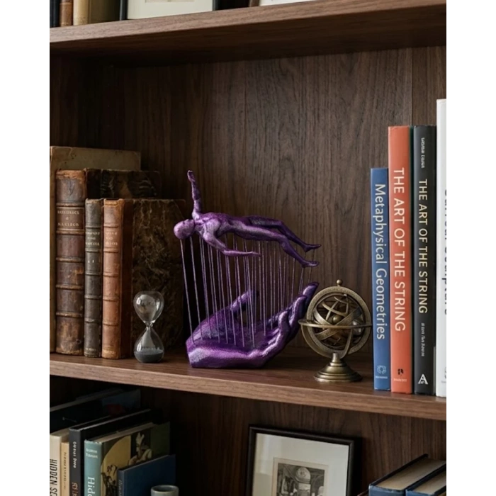 Nevamel® EL İNSAN FİGÜR MOR