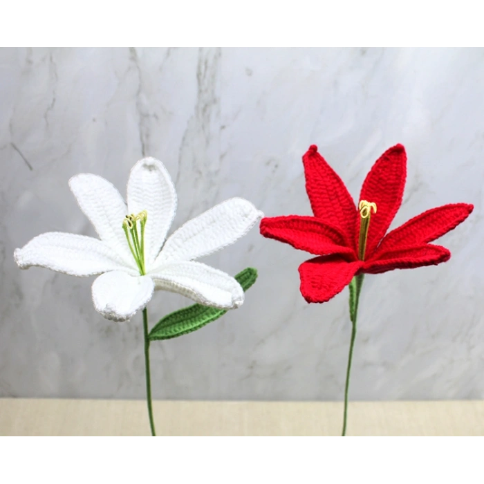 Nevamel El Örgüsü Zambak Çiçeği