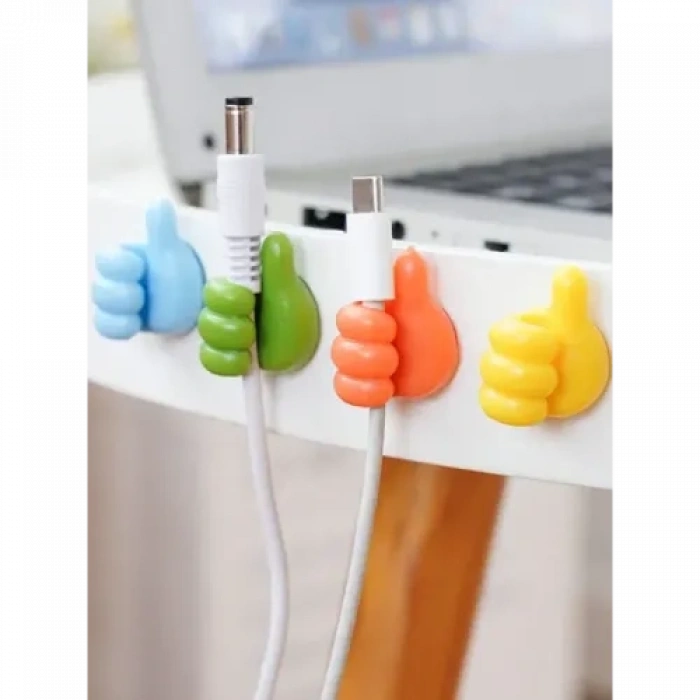 Nevamel El Şeklinde Kablo Tutucu 10 Adet