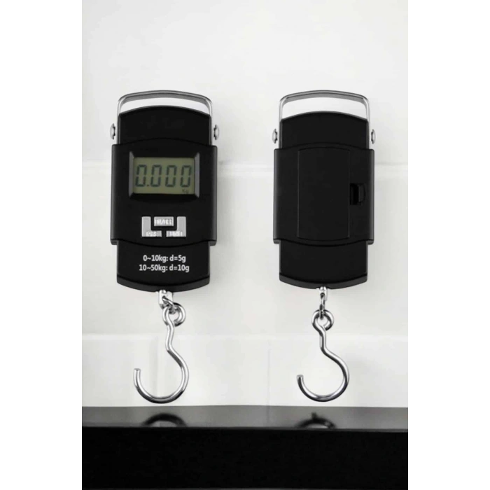 Nevamel El Terazisi Dijital Göstergeli Pilli 50 Kg Ağırlık Ölçer