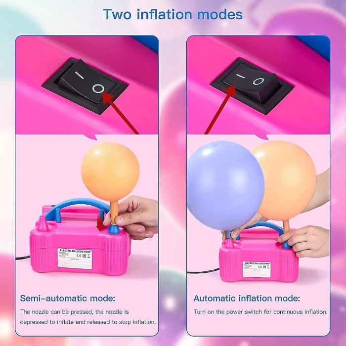 Nevamel Elektrikli Balon Şişirme Makinesi