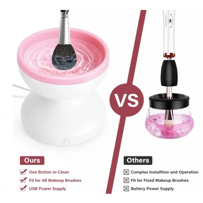 Nevamel Elektrikli Makyaj Fırçası Temizleyici