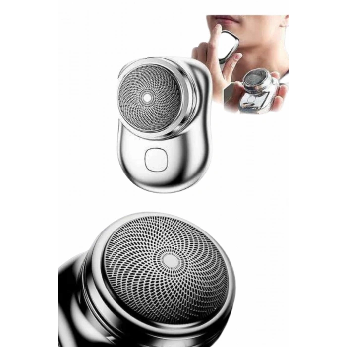 Nevamel Elektrikli Mini Tıraş MakinesiTaşınabilir USB Şarjlı Kablosuz Tıraş Makinesi