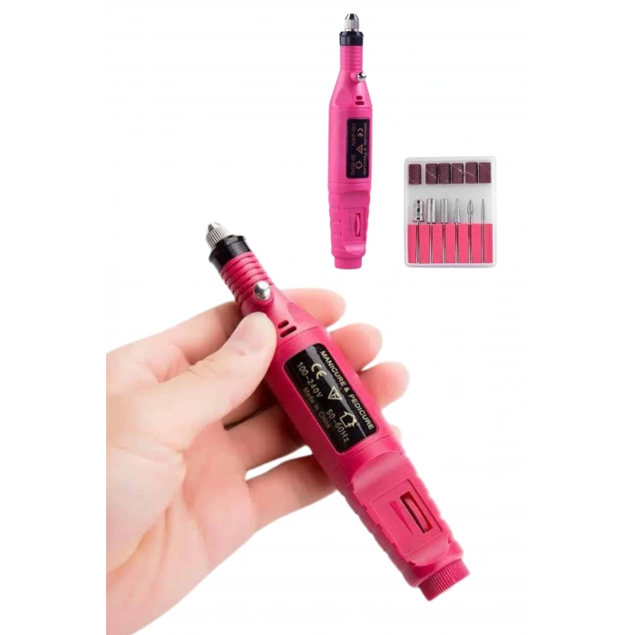 Nevamel Elektrikli Profesyonel Manikür Pedikür Seti Değiştirilebilir Başlık Seçeneği