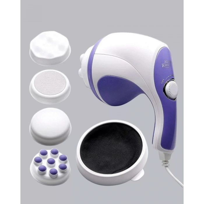 Nevamel® Elektrikli Yağ Yakıcı Masaj Aleti – 5 Başlıklı Selülit ve Vücut Sıkılaştırıcı